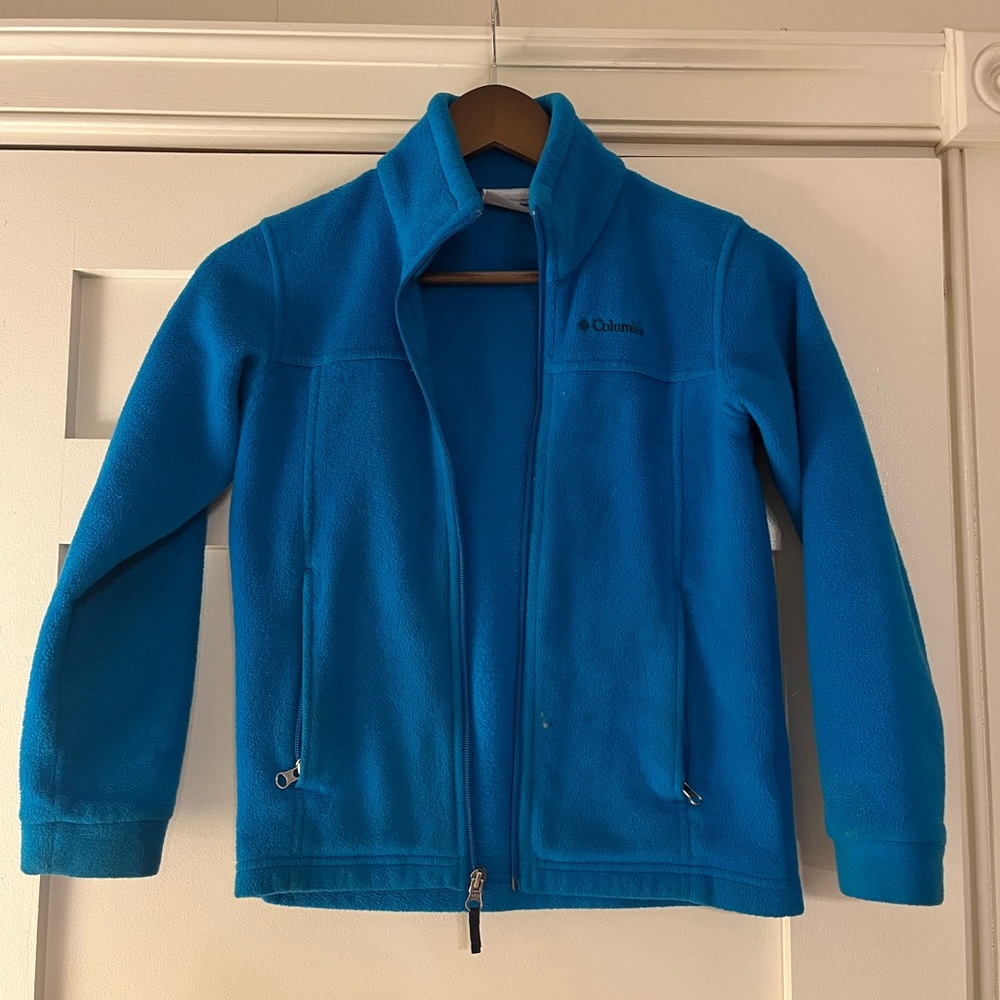 Columbia fleece jacket kids’ small